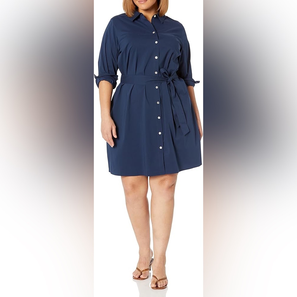 FOXCROFT Pax long sleeve Shirt Dress